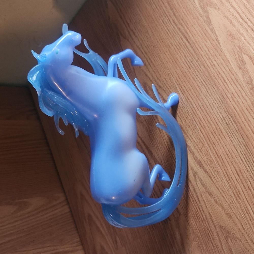 Blue horse